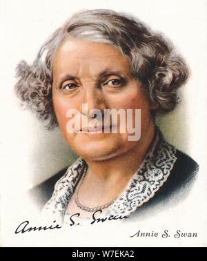 Annie S Swan, 1937. Artista: sconosciuto. Foto Stock