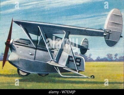 Il Westland-Hill 'Pterodactyl', 1938. Artista: sconosciuto. Foto Stock