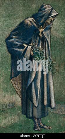 'Studiare per San Giuseppe nella foto, la Stella di Betlemme', 1887. Creatore: Sir Edward Coley Burne-Jones. Foto Stock