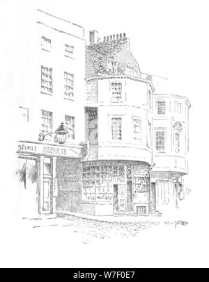 " Il cinghiale Head Inn, King Street', C1897. Artista: William Patten. Foto Stock