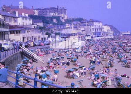 Ventnor, Isle of Wight (Hampshire), Agosto 1962. Artista: CM Dixon. Foto Stock