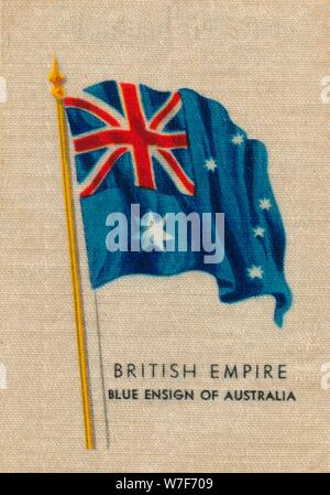 "British Empire - Blu alfiere dell Australia', C1910. Artista: sconosciuto. Foto Stock