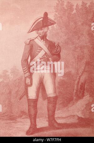 'Vita Guardsman (1791), 1791 (1909). Artista: Francois David Soiron. Foto Stock