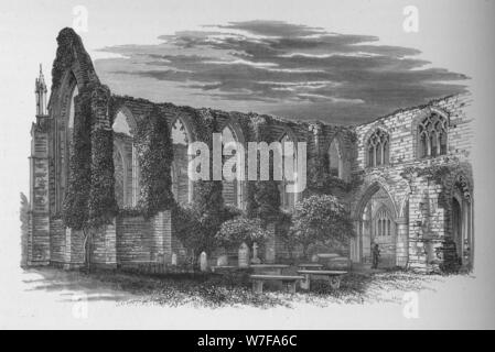 " Da Nord', Bolton Priory, c1880, (1897). Artista: Alexander Francesco Lydon. Foto Stock