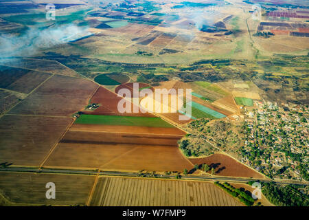 La fotografia aerea di Harare, Zimbabwe Foto Stock