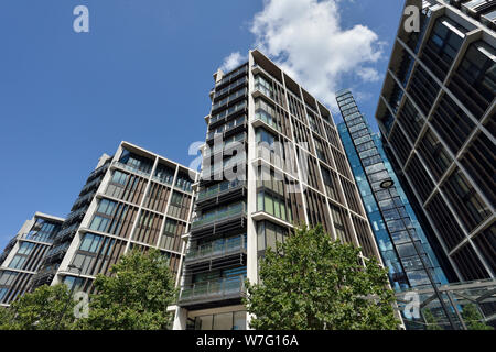 Uno Hyde Park: le Residenze al Mandarin Oriental, 100 Knightsbridge, West London, Regno Unito Foto Stock