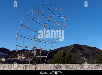 Arte presso il Getty Center di Los Angeles, California, uno dei due musei di arte che sono parte del Getty Museum Foto Stock