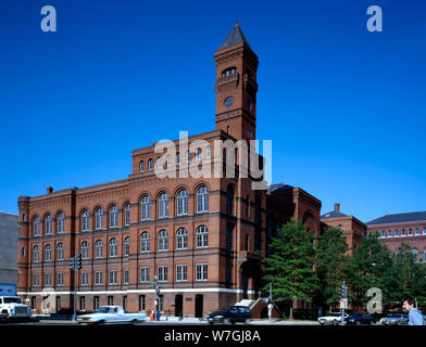 Conti Edificio, completata nel 1880 per una divisione dell'Ufficio di presidenza della stampa e incisione, Washington, D.C. Foto Stock