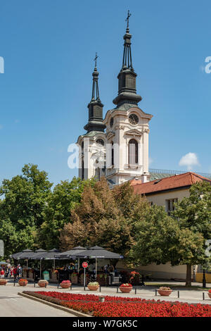 Cattedrale di San Nicola a Sremski Karlovci, Serbia Foto Stock