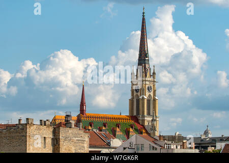 Cattedrale di il nome di Maria, Novi Sad Serbia Foto Stock