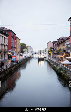 Navigli di Milano. 15/05/2019 canali Naviglio Grande e Naviglio Pavese. Foto Stock