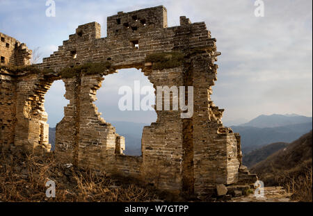 Rovine di antichi resti. Foto Stock