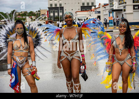 Giorno Kadooment in Barbados 2019 Foto Stock
