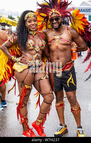 Giorno Kadooment in Barbados 2019 Foto Stock