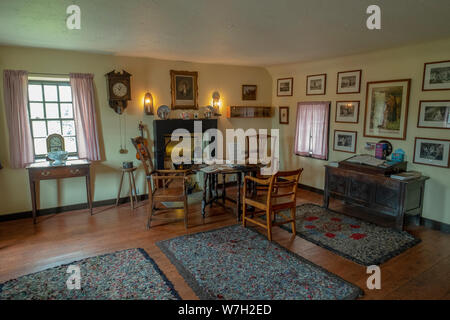 Il Bachelors Club, un National Trust for Scotland museum di Tarbolton Ayrshire reso famoso dal poeta Scozzese Robert Burns. Foto Stock