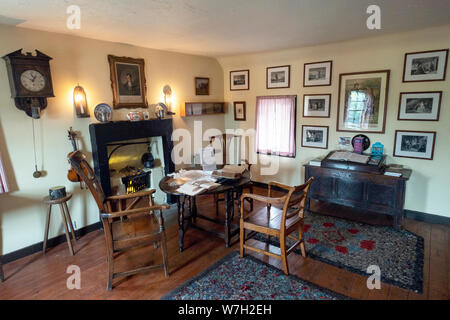 Il Bachelors Club, un National Trust for Scotland museum di Tarbolton Ayrshire reso famoso dal poeta Scozzese Robert Burns. Foto Stock