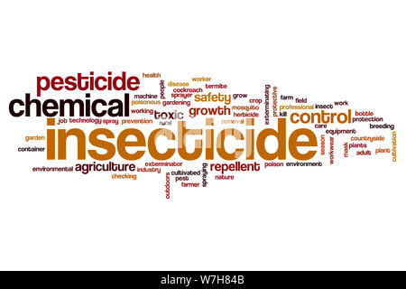 Parola di antiparassitari concetto di cloud Foto Stock