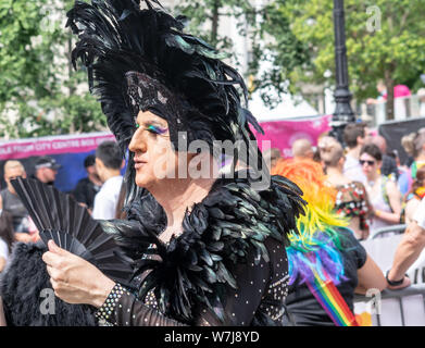 Leeds Pride celebrazioni 2019 Foto Stock