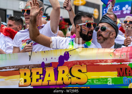 Leeds Pride celebrazioni 2019 Foto Stock