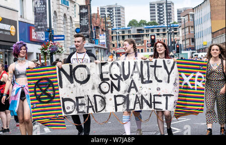 Leeds Pride celebrazioni 2019 Foto Stock