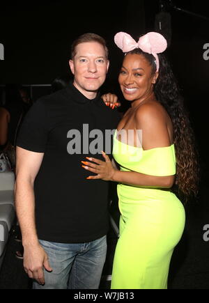 Venticinquesima edizione del Festival Essence presentato da Coca-Cola tenutosi a Ernest N. Morial Convention Center offre: Joseph Sikora, LaLa Anthony dove: New Orleans, Louisiana, Stati Uniti quando: 06 lug 2019 Credit: Derrick Salters/WENN.com Foto Stock