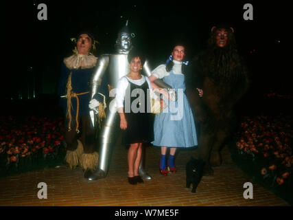 Las Vegas, Nevada, STATI UNITI D'AMERICA 22 ottobre 1994 (esclusiva) Olympian Mary Lou Retton pone a scattare una foto e Olimpiadi 1984 10 anno reunion dei ginnasti in ottobre 22, 1994 a Las Vegas, Nevada, USA. Foto di Barry re/Alamy Stock Photo Foto Stock