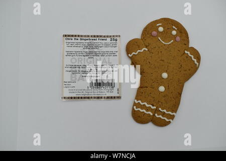 Gingerbread sesso. Una volta erano uomini di pan di zenzero. Ora sono amici o animali, o a volte uomini e ragazze! Foto Stock