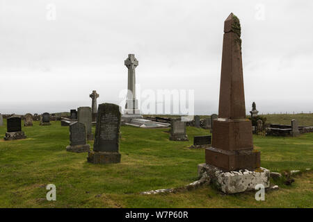 Memoriale della Flora MacDonald, Isola di Skye, REGNO UNITO Foto Stock