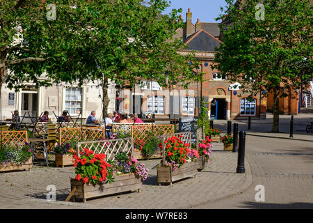 Il Red Lion Weymouth Town Center Weymouth Dorset Inghilterra Foto Stock