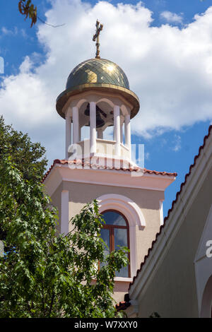 SOZOPOL BULGARIA - Agosto 10, 2018: Chiesa ortodossa di San Giorgio, regione di Burgas, Bulgaria Foto Stock