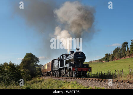 53808 funziona un treno su WSR Foto Stock