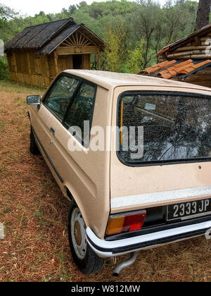 Vintage Citroën LNA, Gard, Francia Foto Stock