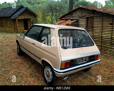 Vintage Citroën LNA, Gard, Francia Foto Stock