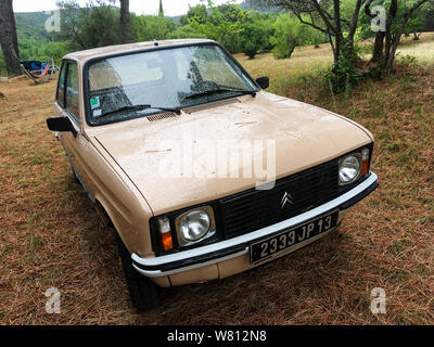 Vintage Citroën LNA, Gard, Francia Foto Stock