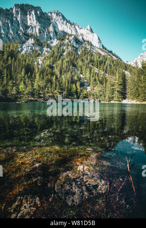 Lago Verde (Grüner vedere) di Bruck an der Mur, Stiria, Austria Foto Stock