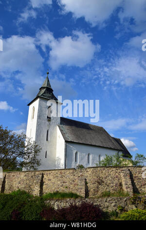 13 ° secolo Chiesa riformata, Vizsoly, Borsod-Abaúj-Zemplén, Ungheria, Magyarország, Europa Foto Stock