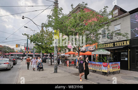 Taverna a ferro di cavallo in Toronto Foto Stock