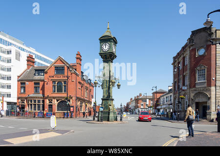 Il ciambellano di orologio e Rose Villa Taverna, Warstone Lane, Jewellery Quarter, Birmingham, West Midlands, England, Regno Unito Foto Stock