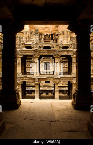 Le immagini di fase e in PATAN GUJAAT, INDIA. Foto Stock