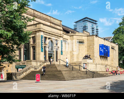 Leeds Galleria d'arte sul Headrow in Leeds West Yorkshire Inghilterra Foto Stock