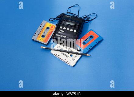 Walkman Sony WM-FX20 Foto Stock