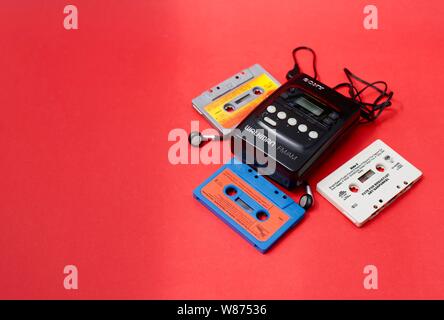 Walkman Sony WM-FX20 Foto Stock