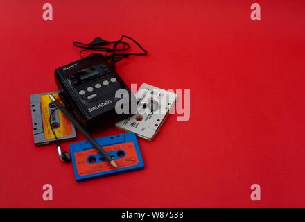 Walkman Sony WM-FX20 Foto Stock