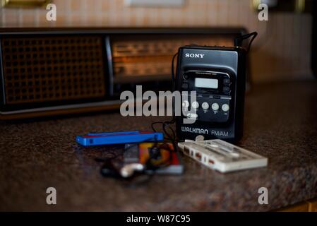 Walkman Sony WM-FX20 Foto Stock