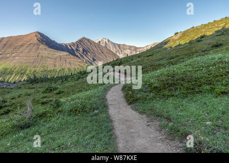 Highwood passano in Peter Lougheed Parco Provinciale, Alberta, Canada Foto Stock