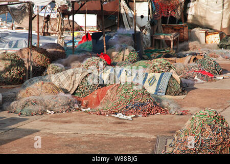 Il lungomare a Sidone ( Sayda ), Libano Foto Stock