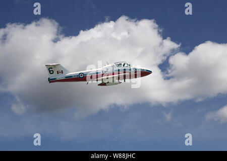 Snowbirds RCAF Boundary Bay BC Foto Stock