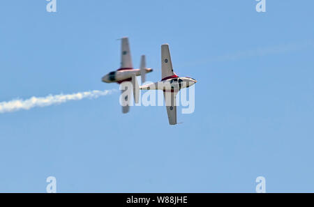 Snowbirds RCAF Boundary Bay BC Foto Stock