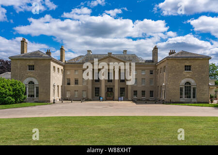 Vista di Kenwood House patrimonio inglese edificio in Hampstead, Londra Foto Stock