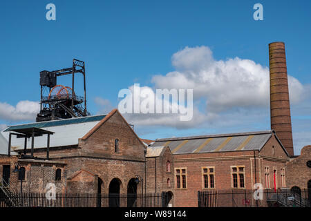 La National Mining Museum Scozia al Lady Victoria Colliery, Newtongrange, Midlothian, Scozia. Foto Stock